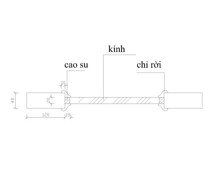 quy cách lắp đặt kính hoa đồng